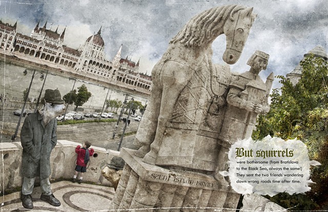 Squirrel Spies in Budapest