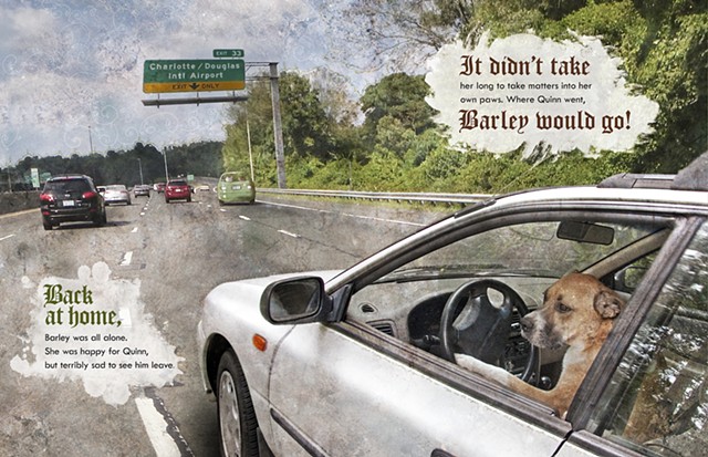 Barley Drives to Charlotte Douglas Airport