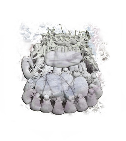 Grieving Denisovan Women