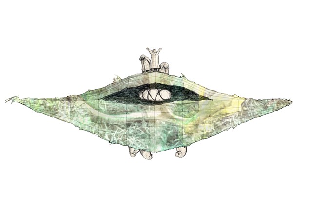 Denisovan Women over the Cave